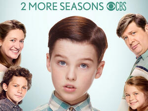 Young Sheldon is the No. 2 most-watched TV comedy (Source: youngsheldon / Twitter ) 