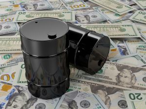 US dollar down, oil prices mixed on OPEC+ cuts