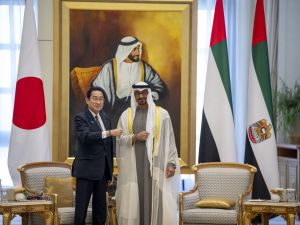 Japan’s PM arrives in UAE ahead of COP28
