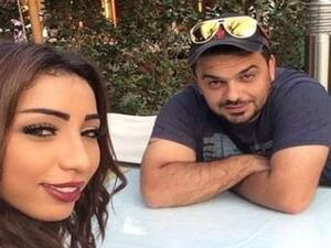 دنيا بطمة وزوجها محمد الترك