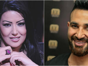 أحمد سعد وسمية الخشاب