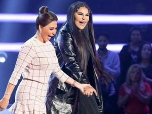 أحلام وإليسا في برنامج "ذا فويس"