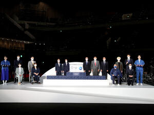 Procter & Gamble in Partnership with the Tokyo 2020 Organizing Committee and the International Olympics Committee Unveils Olympic and Paralympic Games Tokyo 2020 Medal Ceremony Podiums Made of Recycled Plastic