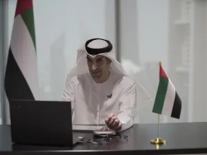 Al Zeyoudi discusses diversification of trade & investment partnerships with British counterpart
