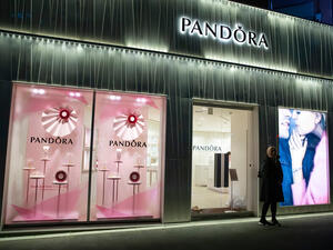 Danish Jewelry Maker Pandora to 25 Percent of Stores Globally