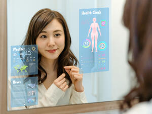 This Mirror Can Respond To Your 'Mirror, Mirror On The Wall'