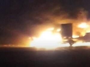 انفجار صهريجي وقود بميناء أم قصر جنوبى العراق