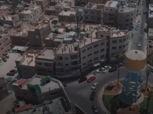 مشهد من مدينة الزرقاء الاردنية