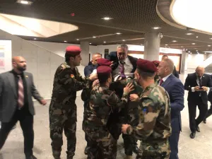 اعتداء بالضرب على رئيس مجلس النواب خلال الجلسة الافتتاحية
