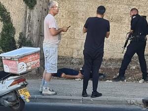 طعن مستوطن قرب القدس