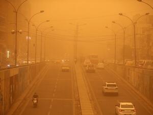 تعليق الرحلات بمطاري بغداد والنجف لسوء الأحوال الجوية