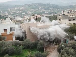 الجيش الاسرائيلي ينسف منزلي أسيرين ويشن حملة اعتقالات في الضفة