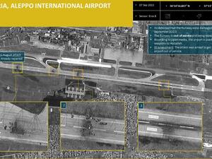 استئناف حركة الملاحة في مطار حلب بعد الضربات الإسرائيليّة