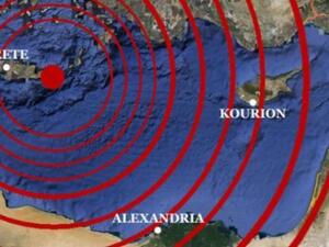 زلزال يضرب قبالة كريت ويشعر به سكان مصر وتركيا