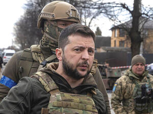الرئيس الأوكراني فلاديمير زيلينسكي،