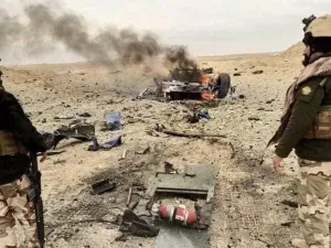 العراق.. قتلى بانفجار في رتل مرافق لصياديين كويتيين في الانبار