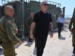 وزير الدفاع الاسرائيلي بيني غانتس