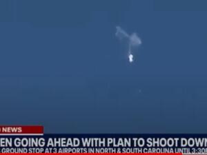 الجيش الاميركي يُسقط منطاد التجسس الصيني