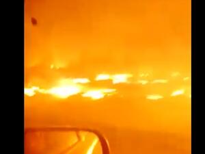 حريق مروع يلتهم قرية بأكملها في روسيا