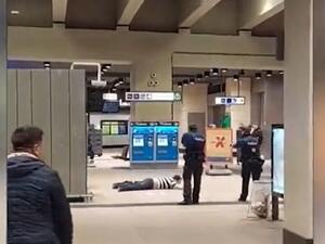 اصابة 3 اشخاص في عملية طعن بمحطة للمترو في بروكسل