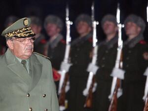 قائد الجيش الجزائري الفريق أحمد قايد صالح