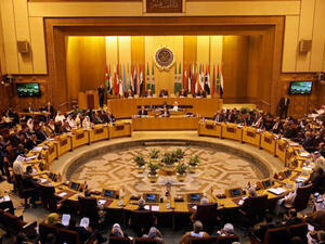 وزراء الخارجية العرب خلال اجتماعهم في القاهرة