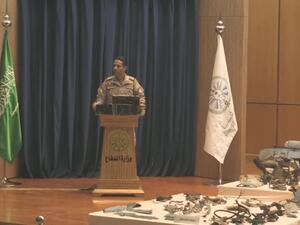 تركي المالكي خلال المؤتمر الصحفي