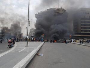 احتجاجات العراقيين تدخل شهرها الثاني 