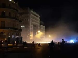 مواجهات بين محتجين وقوات الأمن في بيروت على خلفية انفجار المرفأ