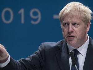 رئيس الوزراء البريطاني بوريس جونسون