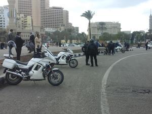 تعزيزات أمنية وسط القاهرة