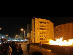 حريق بخط للغاز في محافظة الجيزة المصرية