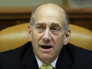 رئيس الوزراء الإسرائيلي السابق ايهود أولمرت