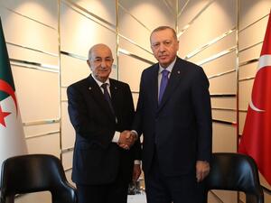 اردوغان يبدأ زيارة للجزائر