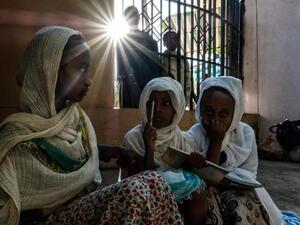 نازحون من تيغراي فروا الى السودان