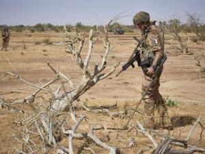 جندي فرنسي تابع لعملية برخان في بوركينا فاسو