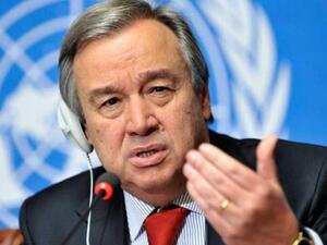الأمين العام للأمم المتحدة أنطونيو غوتيريش