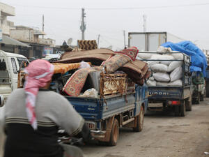 نزوح 47 ألف مدني في إدلب خلال ثلاثة أيام