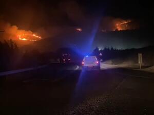 حرائق خارج السيطرة في اسرائيل جراء صواريخ لبنان