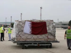 الجيش اللبناني يتسلم دفعة مساعدات غذائية جديدة من قطر