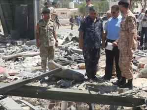 ارتفاع حصيلة غارة قوات حفتر على مدينة مرزق الى 43 قتيلا