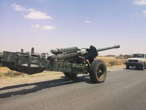 حكومة الوفاق تنشر صور آليات عسكرية غنمتها من قوات حفتر في ترهونة