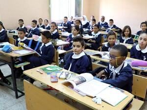 تلاميذ في مدرسة بليبيا