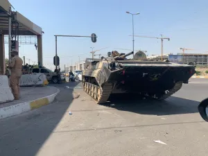 دبابات في شوراع بغداد