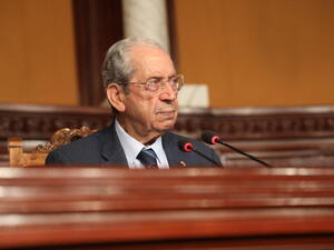 الرئيس التونسي المؤقت محمد الناصر