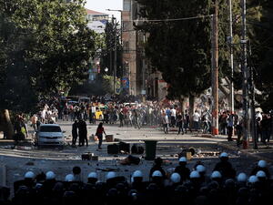 قمع تظاهرة منددة بـ"اغتيال" نزار بنات في رام الله