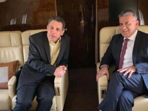 زكا مع اللواء إبراهيم في رحلة العودة إلى لبنان