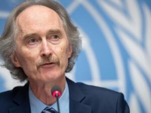  مبعوث الأمم المتحدة إلى سوريا غير بيدرسون