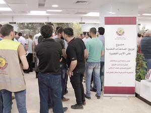 مساعدات قطرية ل60 ألف أسرة في قطاع غزة، بواقع 100 دولار للأسرة الواحدة