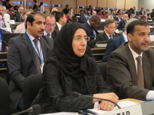 وزيرة الصحة القطرية حنان الكواري